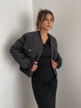 CannedPineapple street big pockets standing collar baseball jacket flight jacket autumn and winter new cotton jacket